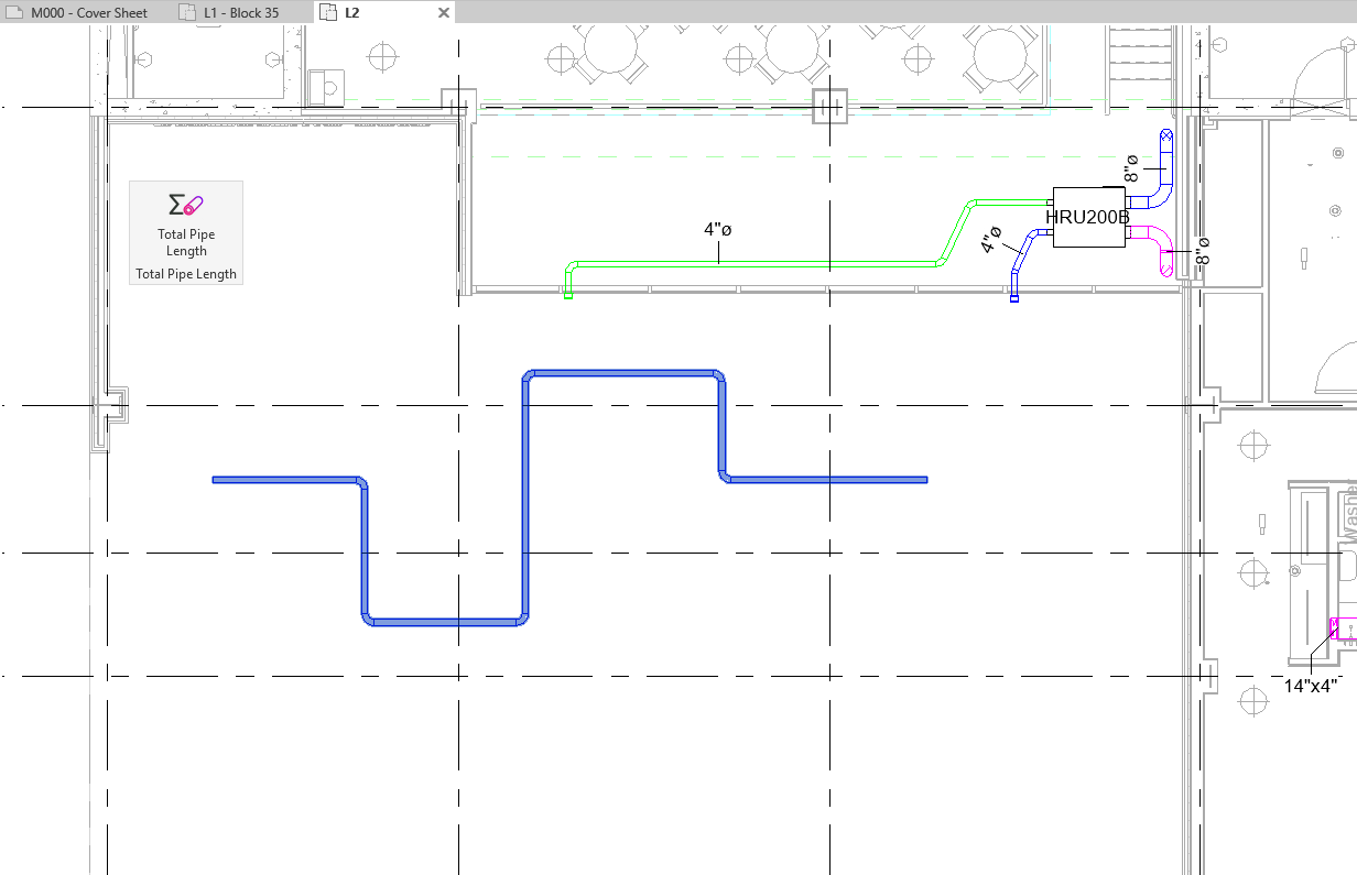 Total Pipe Length Screenshot 1